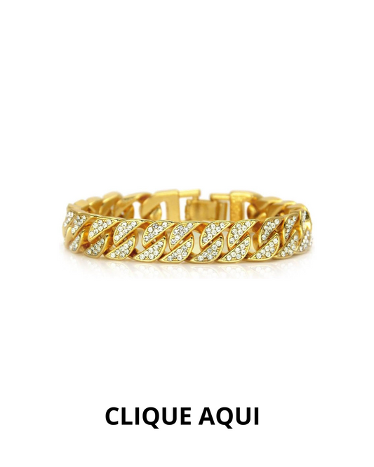 Miami Gold Curb Cuban Bracelet