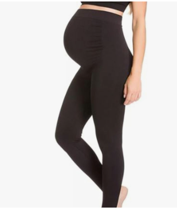 Calça GENERIC, Calça Legging Maternidade Plus Size Gestante Grávida GG A G3