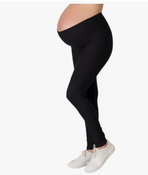 Calça GENERIC, Calça Legging Maternidade Plus Size Gestante Grávida GG A G3