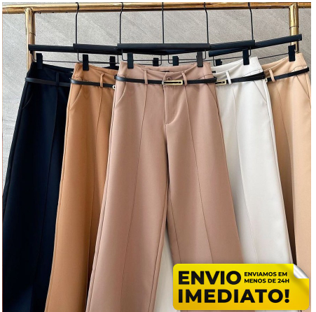 Calça Social Feminina ZARA