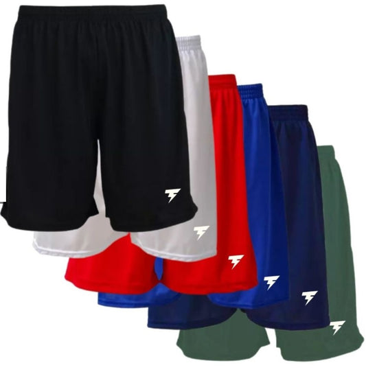 Calção Futebol Masculino Short Bermuda Esportiva Futsal