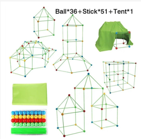 Tenda De Construção Interior Brinquedos