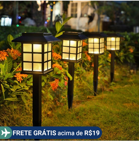 Luz Solar LED À Prova D'água Lâmpadas De Gramado Ao Ar Livre Caminho Da Passarela Pátio Do Jardim