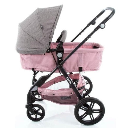 Cosco Kids, Travel System Poppy Duo, Rosa Mescla