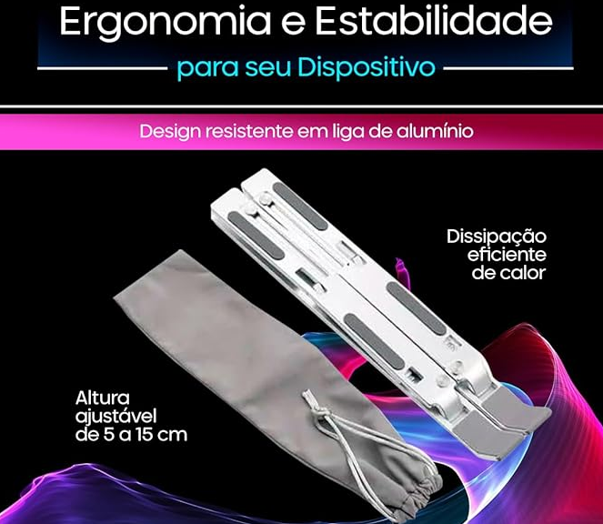 Suporte para Notebook e Tablet